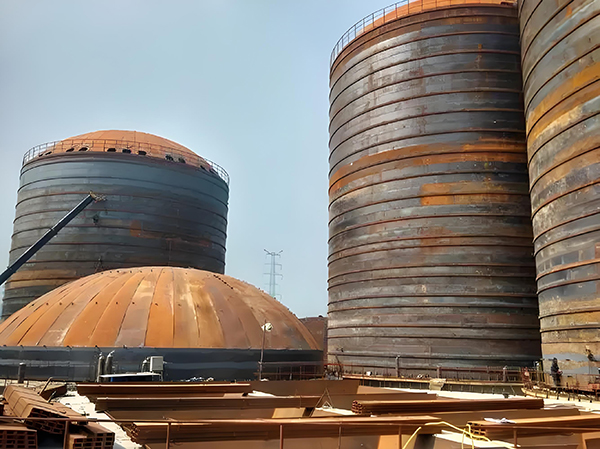 威海焦粉钢板仓